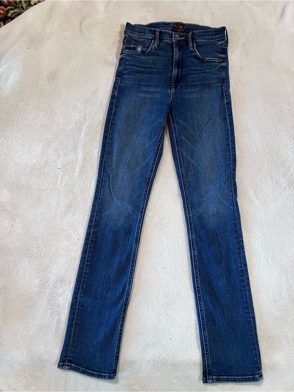 Mother denim The Dazzler Hover Invitation Only slim straight jeans 25